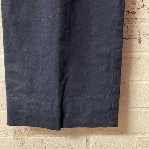 In the Now Linen Blend Lightweight Blue Pants Size 10 - Picture 4 of 10
